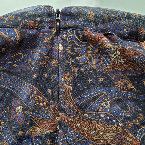 Veronica Beard Trixie Silk Illusion Skirt Size 0 - Picture 9 of 12